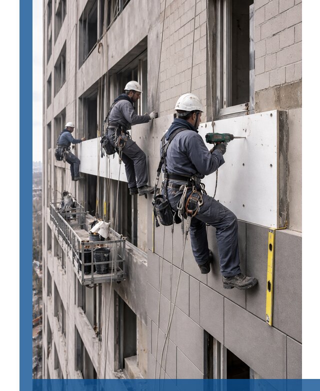 Монтаж фасадных термопанелей высокого качества в Сосногорске