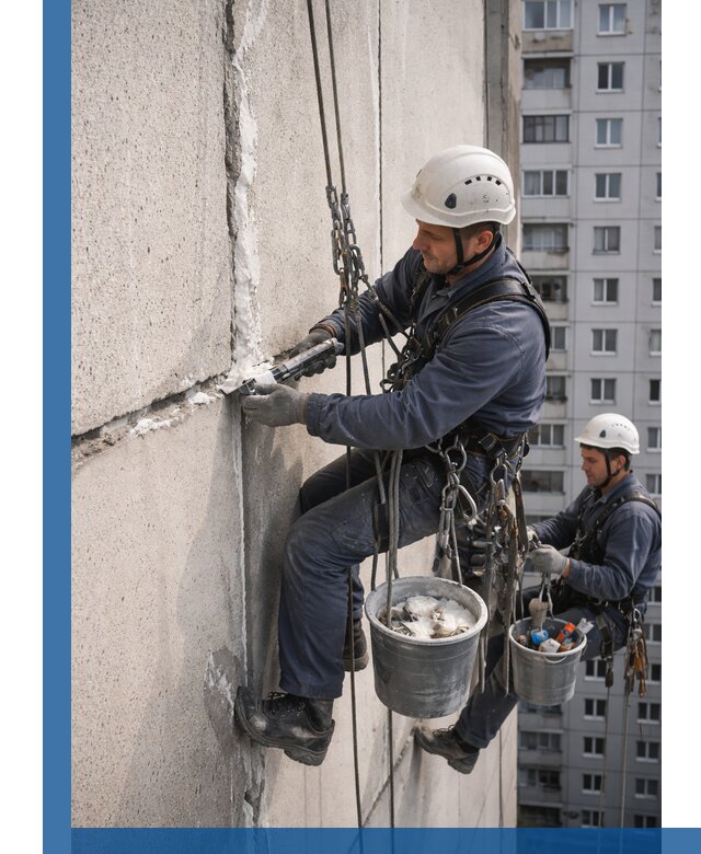 Утепление межпанельных швов в Сосногорске профессионально и надежно