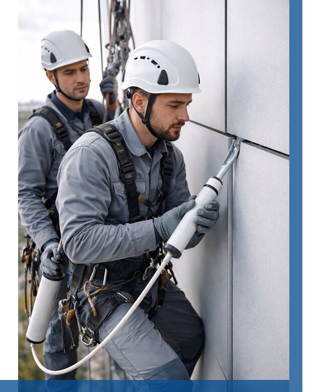 Герметизация швов вилатермом в Сосногорске от 619 р. | ВЫСОТНИК-Сно