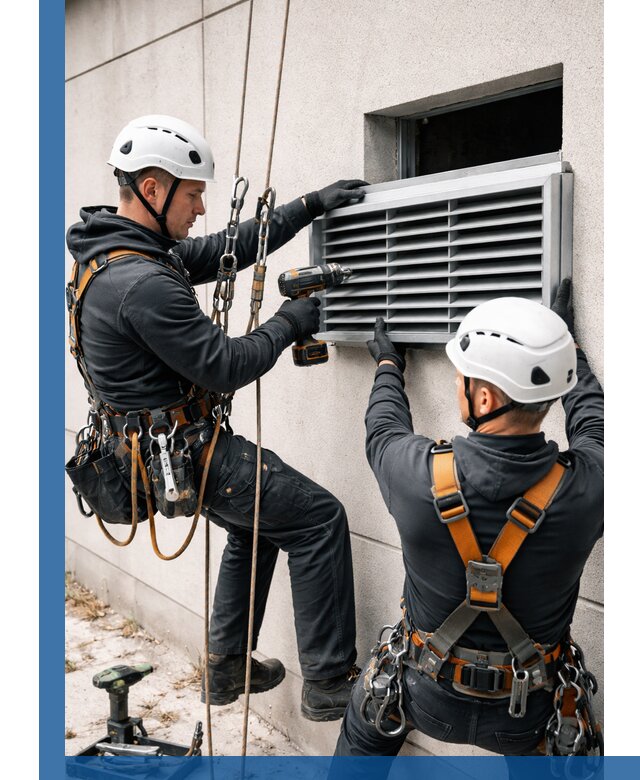 Монтаж вентиляционных решеток в Сосногорске профессиональный сервис