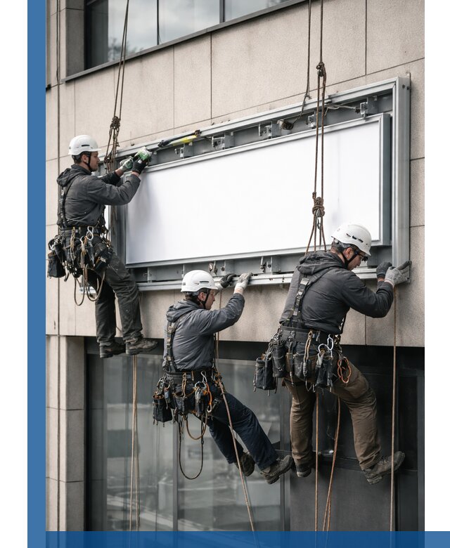 Профессиональный монтаж светового короба под ключ в Сосногорске