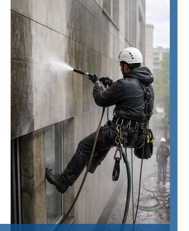 Гидроструйная очистка поверхностей в Сосногорске от 877 р. | ВЫСОТНИК-Сно