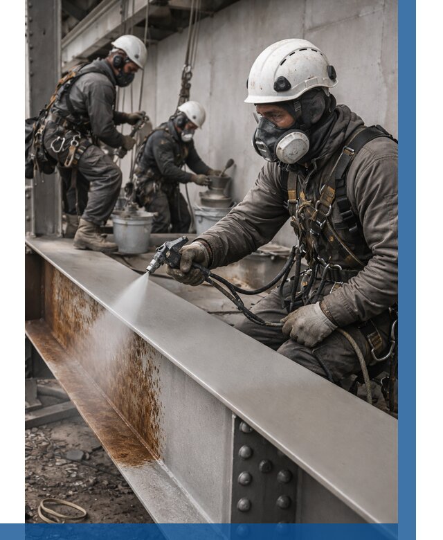 Антикоррозионная покраска металла в Сосногорске от 722 р. | ВЫСОТНИК-Сно