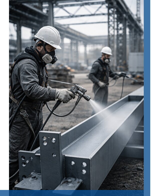 Антикорроз. обработка металлоконстр. в Сосногорске от 464 р. | ВЫСОТНИК-Сно