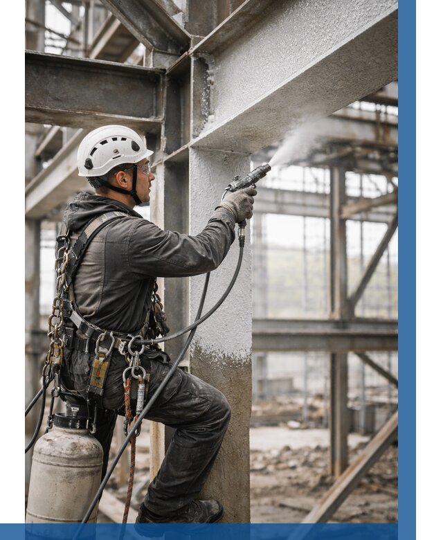 Огнезащита металлоконструкций от 774 р. | ВЫСОТНИК-Сно в Сосногорске