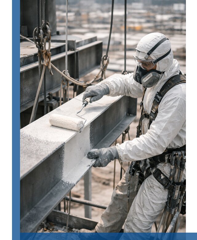 Профессиональная огнезащитная обработка металлоконструкций в Сосногорске