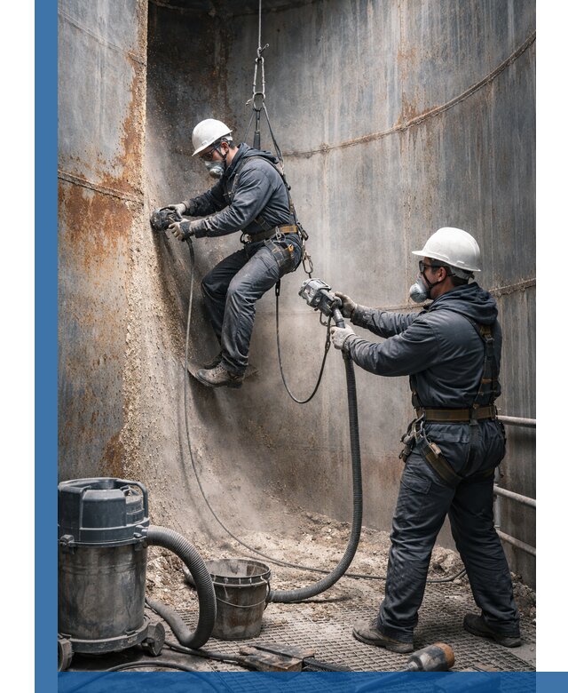 Зачистка силосов в Сосногорске профессионально с выездом и гарантией