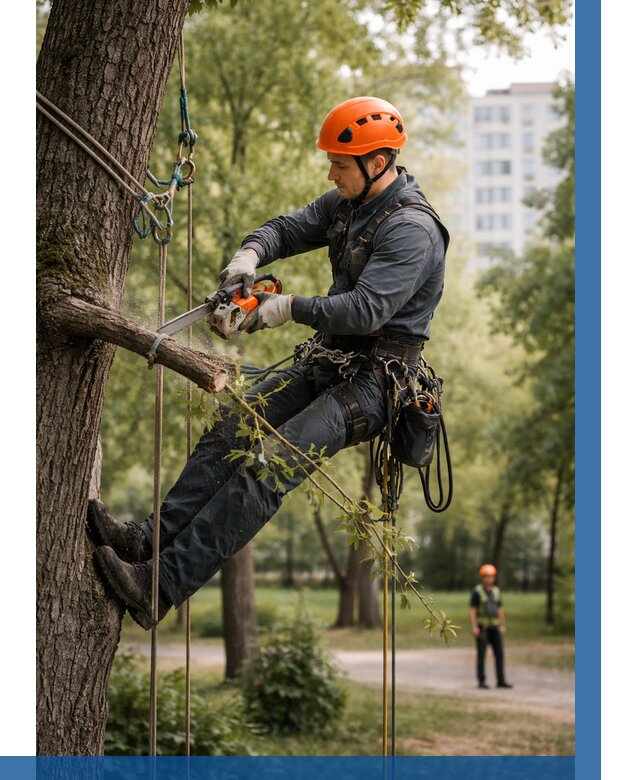 Санитарная обрезка деревьев в Сосногорске от 5158 р. | ВЫСОТНИК-Сно