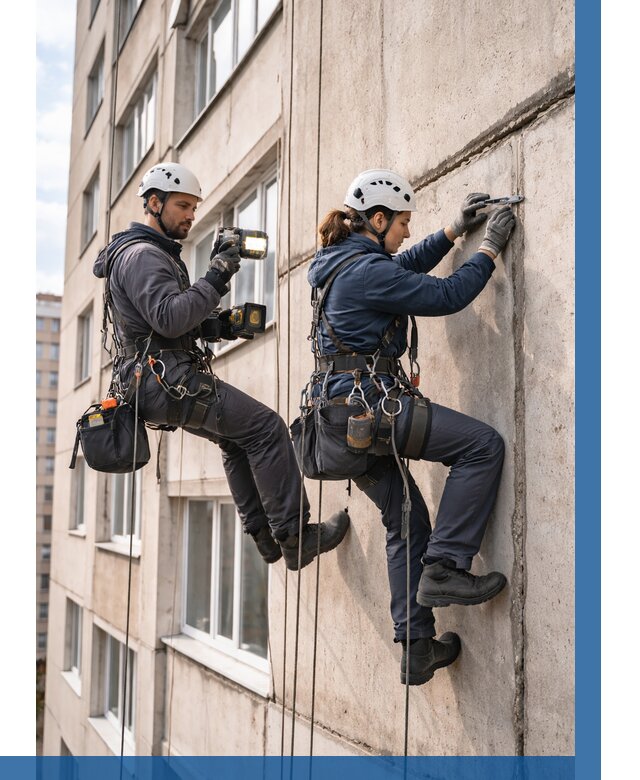 Обследование межпанельных швов в Сосногорске от 1857 р. | ВЫСОТНИК-Сно